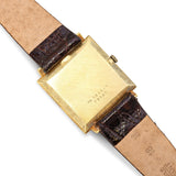 Vintage Buccellati 18k Yellow Gold Snowflake Wristwatch