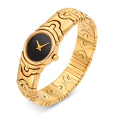 Bvlgari Parentesi 18k Yellow Gold Quartz Cuff Watch
