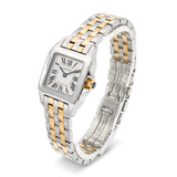 Cartier Two Tone 18k & Stainless Santos Demoiselle 20mm Quartz Watch Ref. 2698