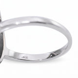 Vintage 14k White Gold 1.1tcw Old Mine Diamond Pave Ring