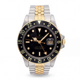 Vintage 1985 Rolex GMT-Master Two Tone Automatic Watch Ref 16753