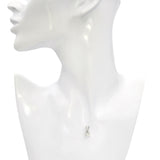 Vintage 14k White Gold GIA 1.06ct N Vs2 Diamond Pendant