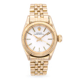 Vintage 18k Yellow Gold 1957 Rolex Oyster Perpetual Ladies Watch Ref. 6719