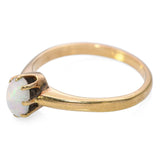 Vintage 14k Yellow Gold 0.31ct Opal Ring