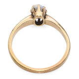 Vintage 14k Yellow Gold 0.31ct Opal Ring