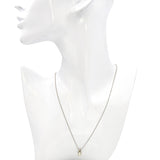 Vintage 14k White Gold 0.85tcw Old European Diamond Solitaire Pendant