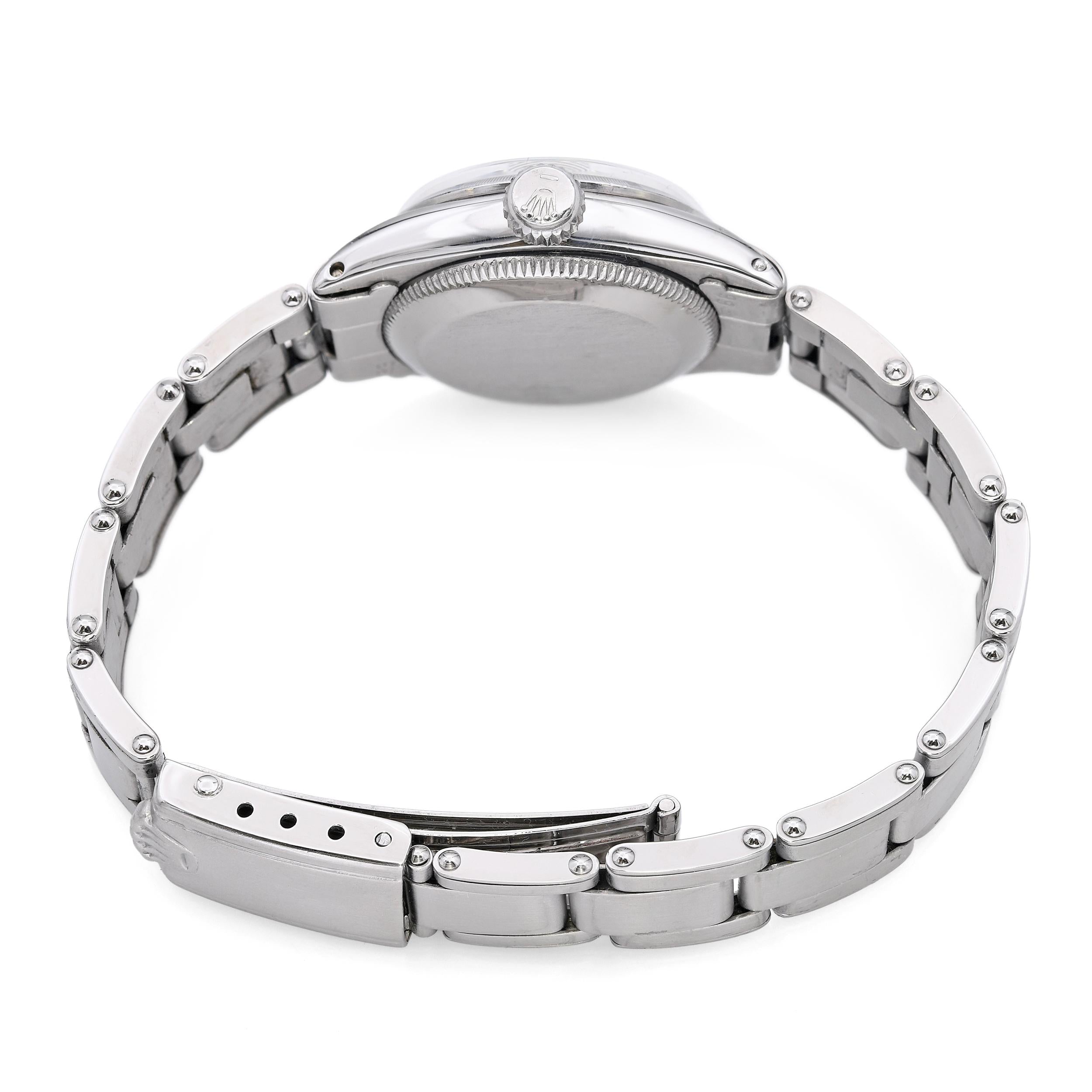 Rolex Oyster Perpetual Date Stainless Steel Automatic Women's Watch