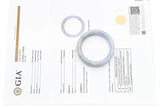 Vintage GIA Type A Jade Bangle Bracelet