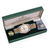 Vintage Rolex Datejust Two Tone Men's Watch 16013