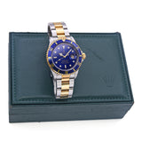 Rolex Submariner Blusey Two Tone Men's Watch Ref 16613