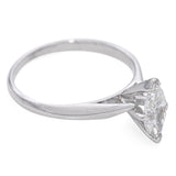 Vintage 14k White Gold 0.70ct Marquise Diamond Ring