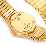 BVLGARI 18k Yellow Gold Tubogas Quartz Watch Ref. BB 23 2T