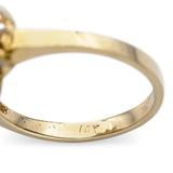 Vintage 14k Yellow Gold 1.32tcw Diamond Ring
