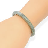 Vintage GIA Grade A Green Jadeite Jade Bangle Bracelet