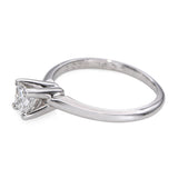 Vintage Platinum 0.45ct H VS1 Diamond Solitaire Ring