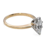 Vintage 14k Yellow Gold 1.31ct Diamond Engagement Ring