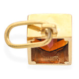 Vintage Burle Marx 18k Yellow Gold 4.70ct Citrine Pendant