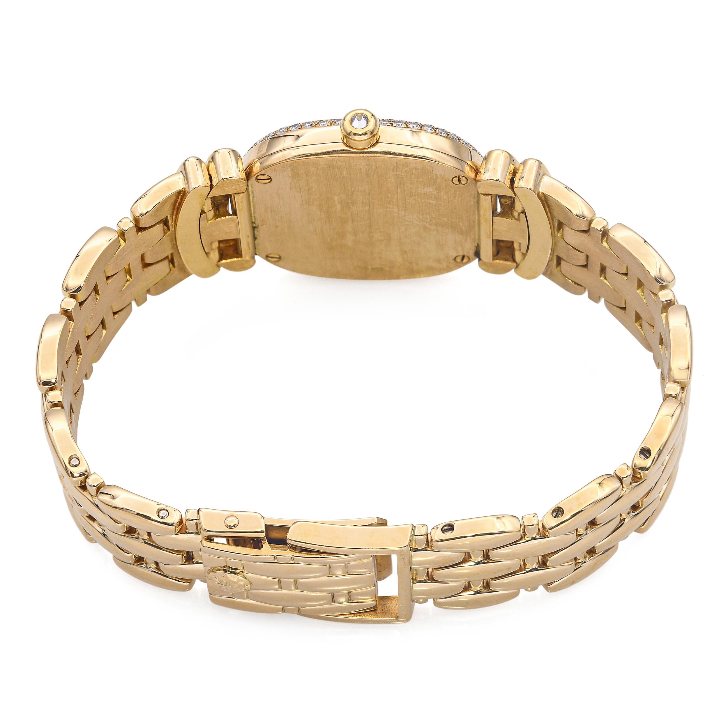 Patek Philippe Golden Ellipse 18K Yellow Gold Diamond Women's Watch Ref. 4831