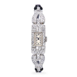 Art Deco Audemars Piguet Platinum 3.67tcw Diamond Watch