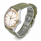 Vintage Two Tone 1948 Rolex Oyster Handwind Watch Ref 5058