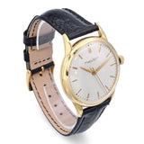 Vintage 1950s IWC Schaffhausen 18k Yellow Gold Manual Wind Dress Watch