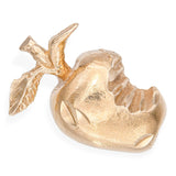 14k Yellow Gold Bitten Apple Pendant Charm