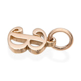 Vintage Avery 14k Yellow Gold Monogram B Initial Pendant