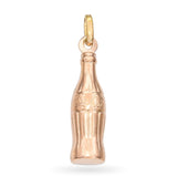 Vintage 14k Rose Gold Coke Bottle Pendant