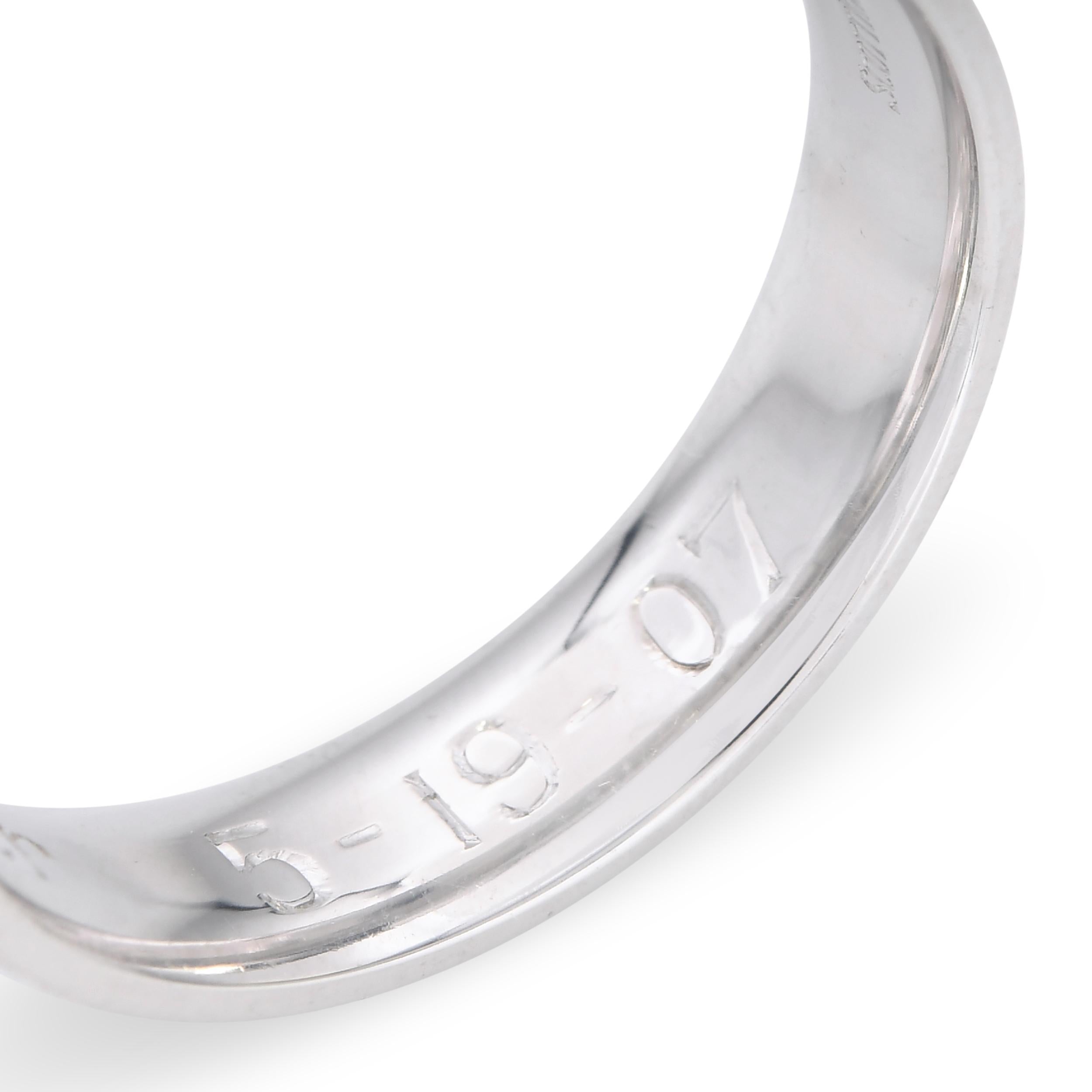 Scott Kay Platinum Men's Wedding Band