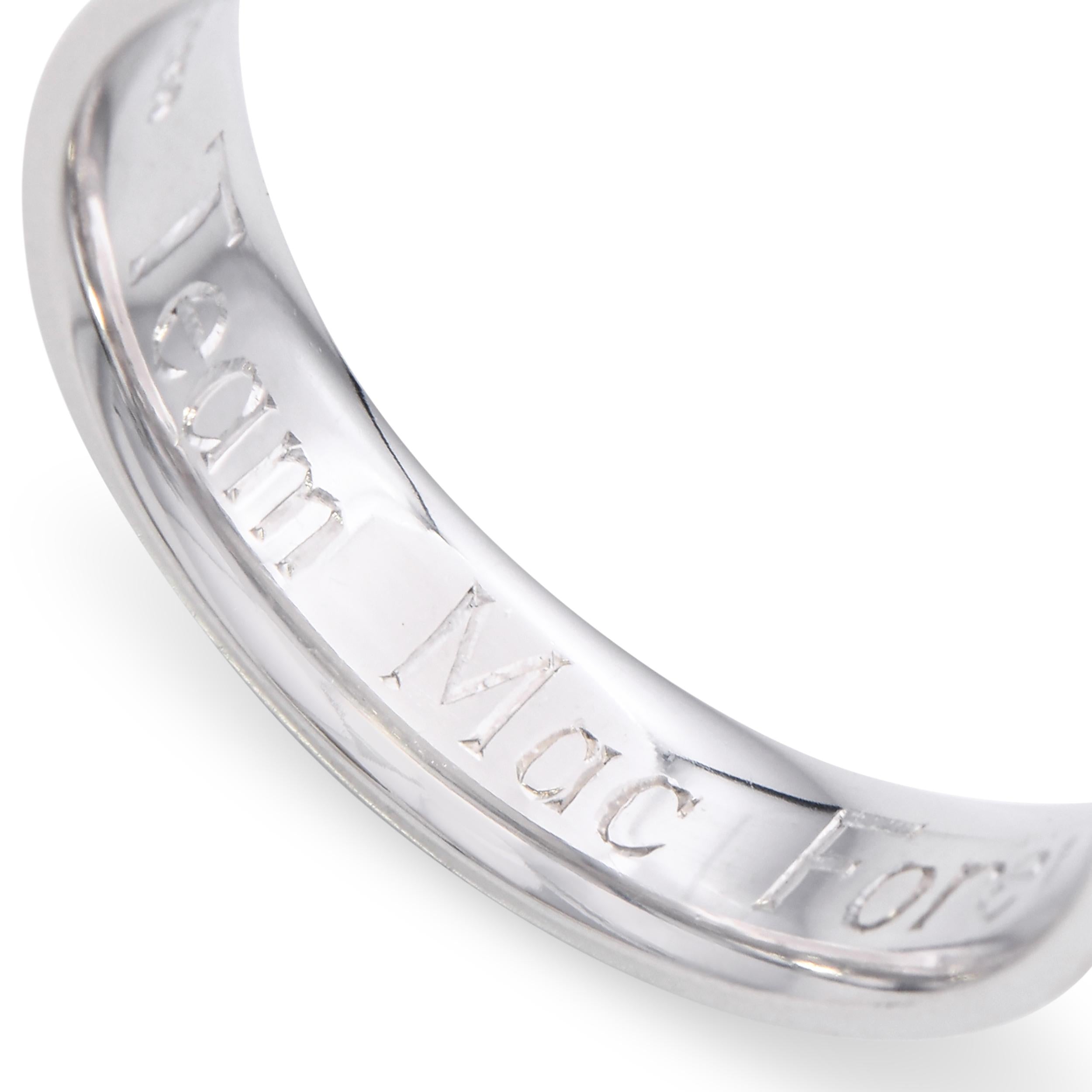 Scott Kay Platinum Men's Wedding Band