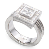 Philippe Charriol 18k White Gold Diamond Ring