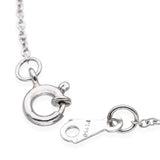 Platinum Pearl and Diamond Slider Pendant Necklace