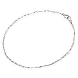 Vintage 14k White Gold 15" Pocket Watch Chain