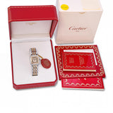 Vintage Cartier Panthère Gold & Stainless Steel Two-Row Quartz Women’s Watch
