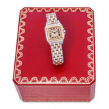 Vintage Cartier Panthère Gold & Stainless Steel Two-Row Quartz Women’s Watch