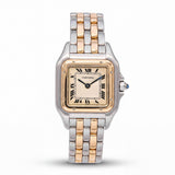 Vintage Cartier Panthère Gold & Stainless Steel Two-Row Quartz Women’s Watch