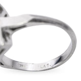 Antique Art Deco Platinum Diamond Ring