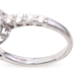 Platinum 2.19ct Tanzanite and Diamond Ring