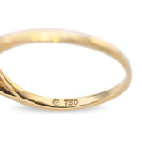 Mikimoto 18k Yellow Gold Cultured Pearl Ring