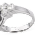 Platinum Tahitian Pearl and 1.01tcw Diamond Ring