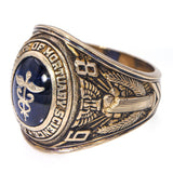 Vintage 10k Yellow Gold Balfour Dallas Institute of Mortuary Class of 1968 Ring