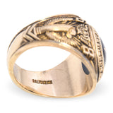 Vintage 10k Yellow Gold Balfour Dallas Institute of Mortuary Class of 1968 Ring