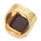 Vintage 1936 Jostens 10k Gold Beaver College Intaglio Ring