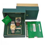 Vintage Rolex Datejust Thunderbird Two Tone Diamond Dial Watch Ref. 16253
