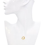 Vintage 18k Yellow Gold Tiffany & Co. Elsa Peretti Open Heart Pendant