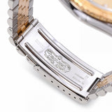 Vintage Rolex Datejust Thunderbird Two Tone Diamond Dial Watch Ref. 16253