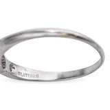 Antique Platinum 0.30tcw Diamond Engagement Ring