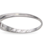 Antique Platinum 0.30tcw Diamond Engagement Ring