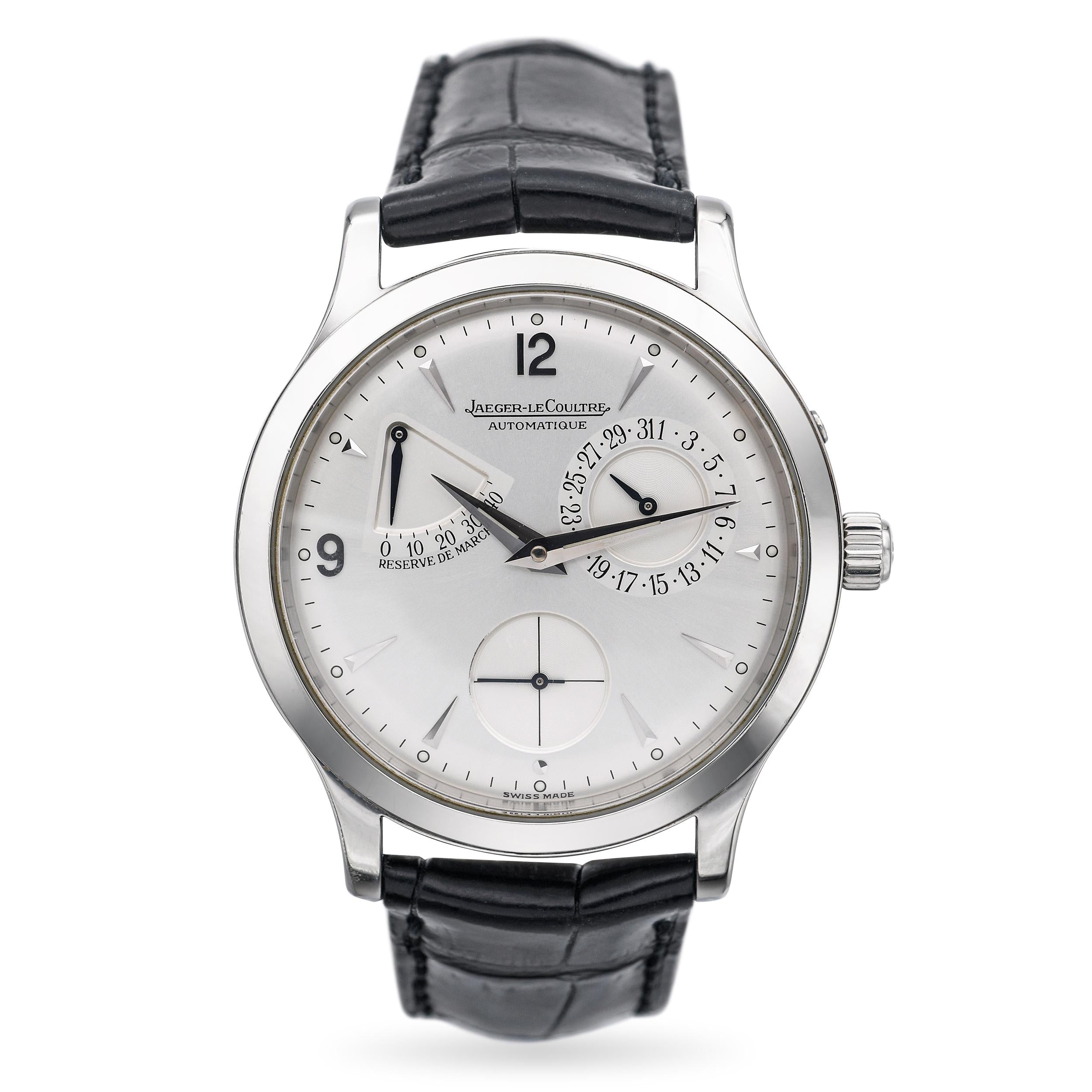 Jaeger-LeCoultre Master Reserve de Marche Stainless Steel Automatic Men's Watch