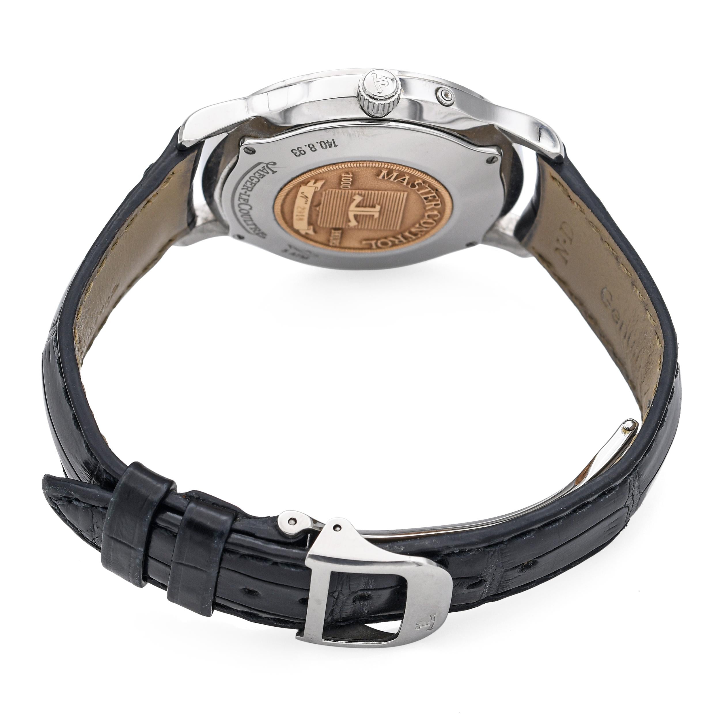 Jaeger-LeCoultre Master Reserve de Marche Stainless Steel Automatic Men's Watch